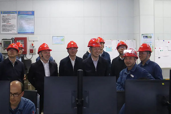 市政協副主席、應急管理局局長李華桂帶隊到公司調研
